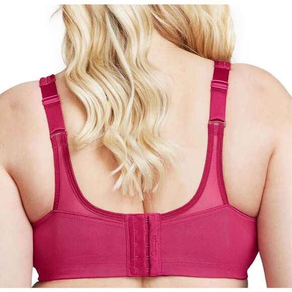 NEW Glamorise Plus Size MagicLift Seamless Sports Bra Wirefree 40DD - Picture 2 of 4
